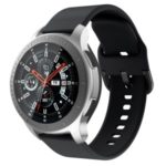 Silicone Watch Strap Band for Samsung Galaxy Watch 46mm – Black