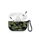 Pattern Printing Silicone Case for Airpods Pro – Camouflage Army Green