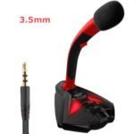 K1 High Sensitivity Low Frequency Computer Microphone – Black/Red
