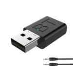 HLW01 2-in-1 Bluetooth 5.0 USB Adapter Audio Transmitter Receiver for TV PC Laptop