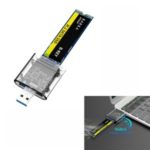 JMS578 USB3.0 SSD Solid State PCIE Protocol M.2 NGFF SATA Mobile Hard Disk Enclosure DM201SA