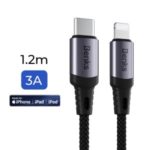 BENKS M16 1.2m [PD Fast Charge] [MFI Certified] Type-C to Lightning 8 Pin Data Sync Charging Cable
