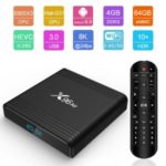 X96 Air Android 9.0 Amlogic S905X3 Quad Core TV Box Dual Band WiFi Bluetooth Media Player 4+64GB – EU Plug