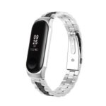 Stainless Steel Three Beads Wrist Watch Band with Frame for Xiaomi Mi 3 – Silver