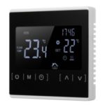 Electric Floor Heating Temperature Controller LCD Touch Screen Thermostat – White