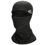 UPF50+ Helmet Liner Balaclava Cooling Ice Silk Cycling Face Mask Neck Gaiter Summer UV Protection Headgear – Black