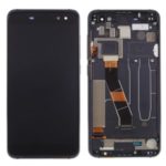 OEM LCD Screen and Digitizer + Assembly Frame Part Replacement for Alcatel Vodafone VDF900 – Black