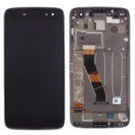 OEM LCD Screen and Digitizer Assembly + Frame Replacing Part for Alcatel Idol 4s / 6070 – Black