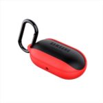 Silicone Earphones Case with Anti-lost Hook for Samsung Galaxy Buds – Red