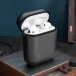 BENKS Frosted PC+TPU Case for Apple AirPods with Wireless Charging Case (2019) / AirPods with Charging Case (2019) (2016) – Black