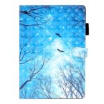 Light Spot Decor Pattern Printing Leather Cover for iPad mini (2019) 7.9 inch/4/3/2/1 – Winter Forest