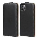 Vertical Flip Genuine Leather Mobile Phone Case for iPhone 11 Pro Max 6.5-inch