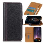 Litchi Texture Wallet Flip Leather Case for iPhone 11 Pro Max 6.5 inch – Black