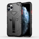 King Kong Hybrid PC + TPU Phone Shell with Kickstand for iPhone 11 Pro Max 6.5 inch – Black