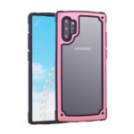 High-quality Candy Color Drop-resistant PC+TPU Phone Case for Samsung Galaxy Note 10 Plus 5G / Note 10 Plus – Pink