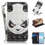 Light Spot Decor Pattern Printing Wallet Leather Phone Shell for Samsung Galaxy S11 – Panda