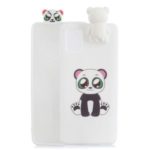 3D Animal Doll Kickstand Pattern Printing TPU Back Case Cover for Samsung Galaxy A71 – Cute Panda