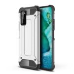 Armor Guard Plastic + TPU Hybrid Case for Huawei Honor View 30 / View 30 Pro – Silver