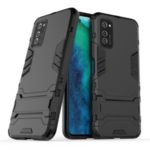 Plastic + TPU Hybrid Case with Kickstand for Huawei Honor View 30 Pro / V30 Pro – Black
