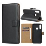 Genuine Leather Wallet Stand Phone Cover for Motorola Moto E6 Plus/Moto E6s