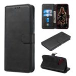 Wallet Leather Stand Case for Xiaomi Redmi 7 / Redmi Y3 – Black