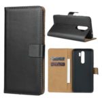 Genuine Leather Wallet Stand Phone Case for Xiaomi Redmi Note 8 Pro
