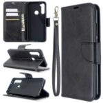 PU Leather Wallet Stand Case Cover for Xiaomi Redmi Note 8T – Black