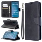 PU Leather Wallet Stand Case Shell for Xiaomi Mi CC9 Pro / Mi Note 10 Pro / Mi Note 10 – Black