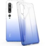 IMAK UX-6 Series Gradient Color Anti-drop TPU Case for Xiaomi Mi CC9 Pro/Mi Note 10/Mi Note 10 Pro – Blue