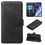 Leather Stand Case with Card Slots for Xiaomi Mi 9 Pro – Black