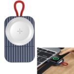 ROCK W26 Portable iWatch Wireless Charger for Apple Watch Series 5/4/3/2/1 – Blue