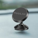 KUULAA-367B Universal Mobile Bracket Magnetic Car Phone Holder Dashboard GPS Mount – Black