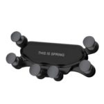 KUULAA Gravity Car Phone Holder Air Outlet Mount Support Bracket – Black
