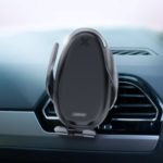 JOYROOM Magnetic Car Air Vent Mount Phone Holder 15W Fast Charging Wireless Charger for 4”-6.5” Smart Phones – Dark Grey