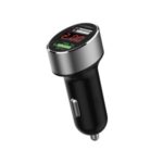 WIWU QC200 Youth Series Dual USB Ports Digital Dispaly Mini Car Charger