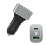 NEEKIN Car Charger PD QC 3.0 Type-C USB Output for iPhone Samsung Huawei