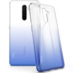 IMAK UX-6 Series Gradient Color Anti-drop TPU Case for OPPO Realme X2 Pro/Reno Ace – Blue
