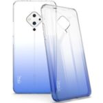 IMAK UX-6 Series Gradient Color Shockproof TPU Cover for vivo S5 – Blue