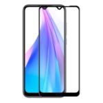 HAT PRINCE for Xiaomi Redmi Note 8T 0.26mm 9H 6D Curved Edge Full Cover Tempered Glass Screen Film