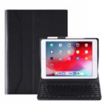 FT0301 Colorful Backlight Bluetooth Smart Keyboard Case for Apple iPad 9.7-inch (2018)/(2017) /iPad Pro 9.7 inch (2016) / iPad Air/Air 2 – Black