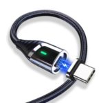 ESSAGER 1M Magnetic Type-C USB Data Sync Charging Cable for Samsung Huawei Xiaomi – Black
