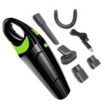 RUNDONG Handheld Car Vacuum Cleaner Cordless USB Charger Cyclonic Suction Vacuum Cleaner – Black / Green