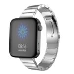 316L Stainless Steel Smart Watch Band Replacement for Xiaomi Mi Watch – Silver
