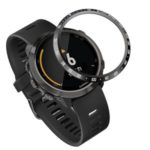 Numbers Pattern Stainless Steel Watch Bezel (Type A) Replacement for Garmin Forerunner 645/645 Music – Black/White