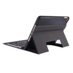 Bluetooth Keyboard Leather Cover Shell with Stand for iPad 9.7-inch (2018) / iPad 9.7-inch (2017) / iPad Pro 9.7 inch (2016) – Leather Texture/Black