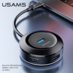 USAMS US-SJ415 Round Box 4-Port USB Type-C 3.0 Hub Adapter