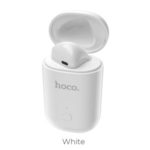 HOCO E39 Admire Sound Single Wireless Bluetooth 5.0 Earphone with Charging Box – White