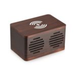 D70 Home Splicing Style Wood Grain Retro Bluetooth Speaker – Dark Brown
