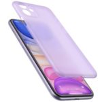 BENKS Magic Lollipop Ultra-thin Matte PP Phone Cover for iPhone 11 6.1 inch – Purple