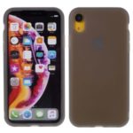 ROAR Solid Color Skin Feeling Soft Liquid Latex Case Shell for iPhone XR 6.1 inch – Grey